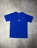 ست تیشرت شلوارک جردن آبی - Image 2