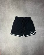 ست تیشرت شلوارک جردن مشکی - Image 3