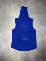 ست رکابی شلوارک کلاهدار نایک آبی - Image 2